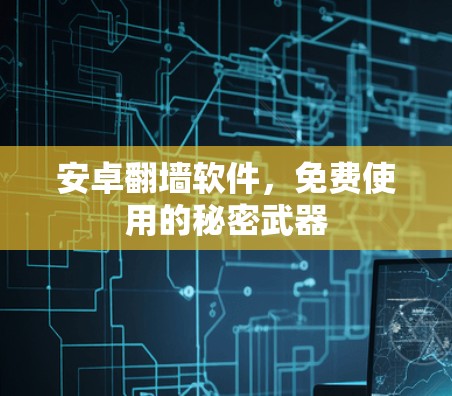 安卓翻墙软件,免费使用的秘密武器
