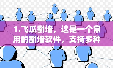 1.飞瓜翻墙,这是一个常用的翻墙软件,支持多种网络浏览器,能够绕过国内网络限制