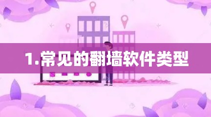 1.常见的翻墙软件类型 1.常见的翻墙软件类型