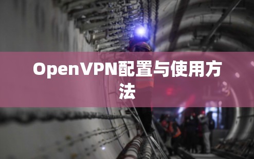 OpenVPN配置与使用方法 OpenVPN配置与使用方法