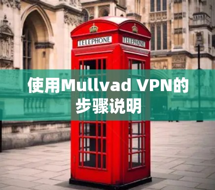 使用Mullvad VPN的步骤说明 使用Mullvad VPN的步骤说明