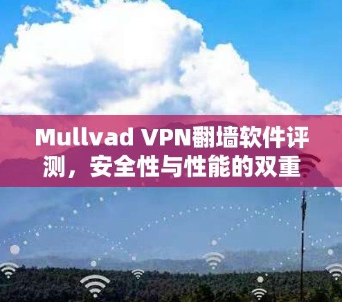 Mullvad VPN翻墙软件评测，安全性与性能的双重保障