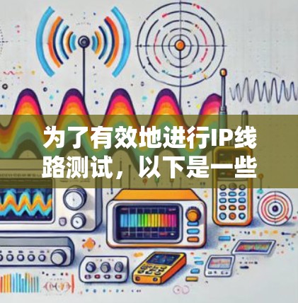 为了有效地进行IP线路测试,以下是一些建议的工具和步骤,帮助你快速定位和解决网络连接问题 为了有效地进行IP线路测试,以下是一些建议的工具和步骤,帮助你快速定位和解决网络连接问题