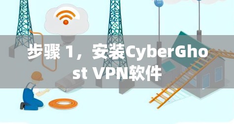 步骤 1,安装CyberGhost VPN软件 步骤 1,安装CyberGhost VPN软件